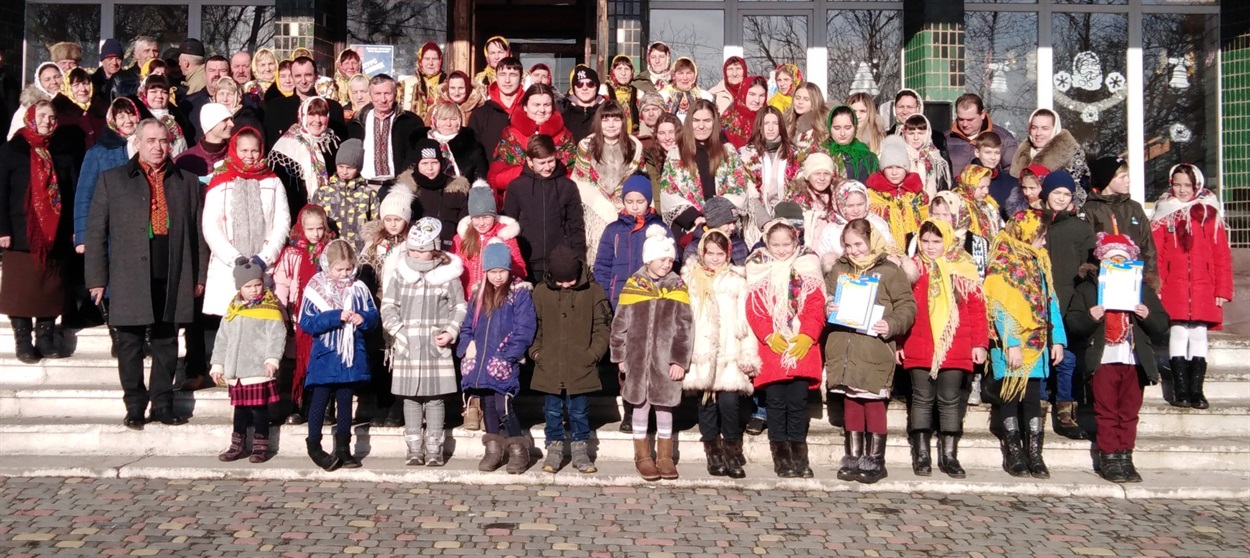 Учасники свята в Берегометі