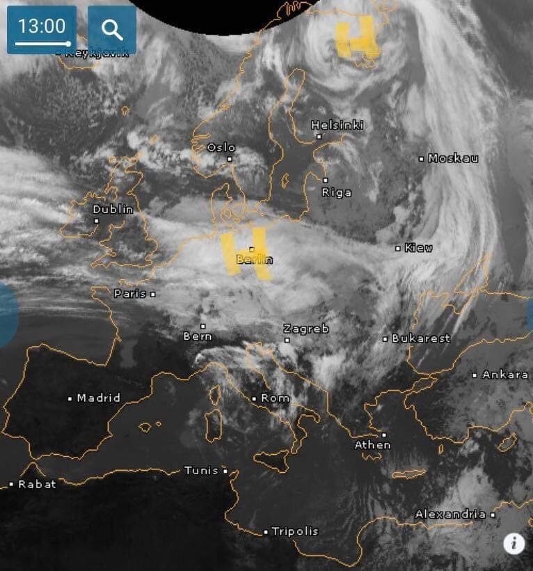 Ілюстрація з фейсбук сторінки синоптика Наталії Діденко