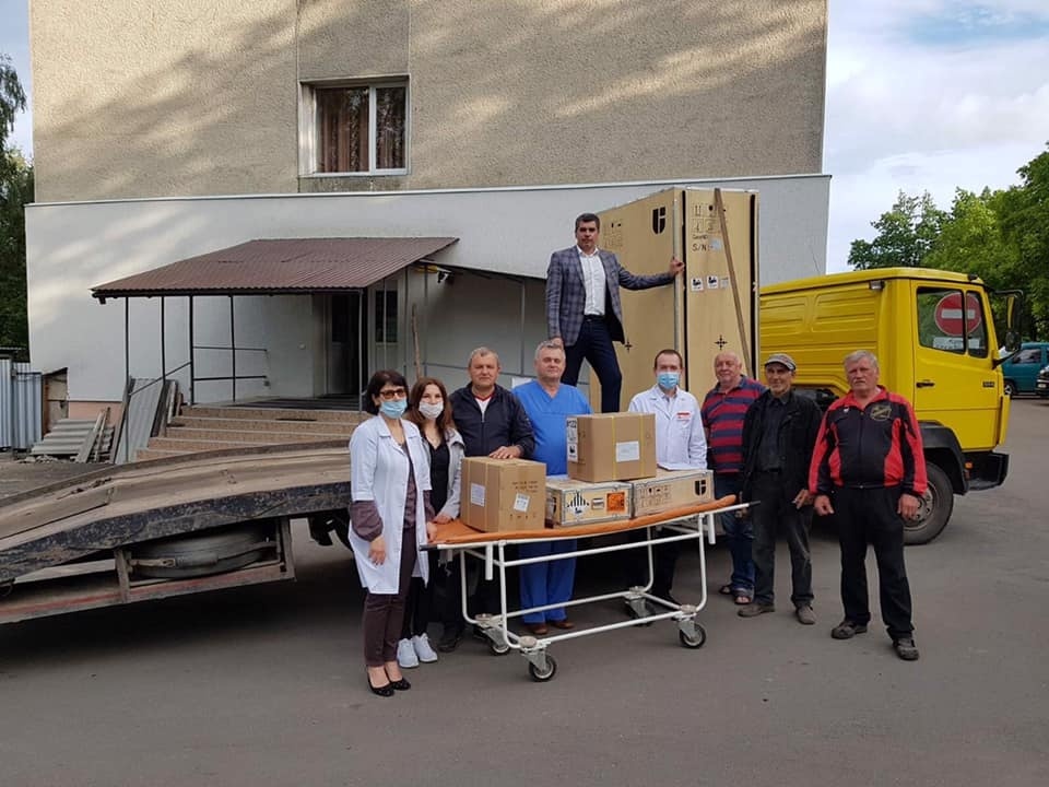 Обладнання на суму майже на 5 мільйонів гривень отримала КНП «Кіцманська ЦРЛ» від «Укргазвидобування».