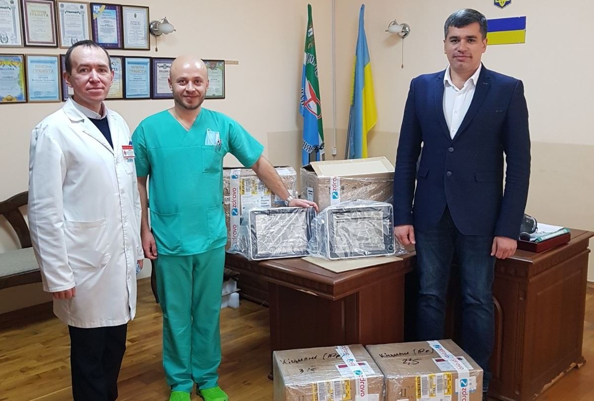 Придбано 4 монітори для спостереження за важкохворими пацієнтами