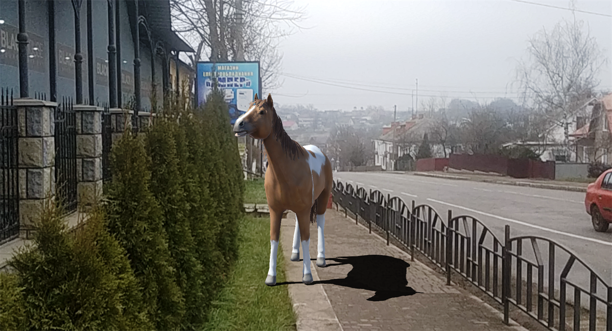 Кінь шукає, де б попастися. 