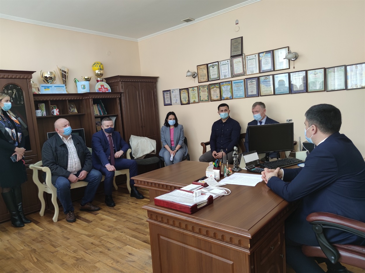 Під час робочої зустрічі в Кіцманській лікарні
