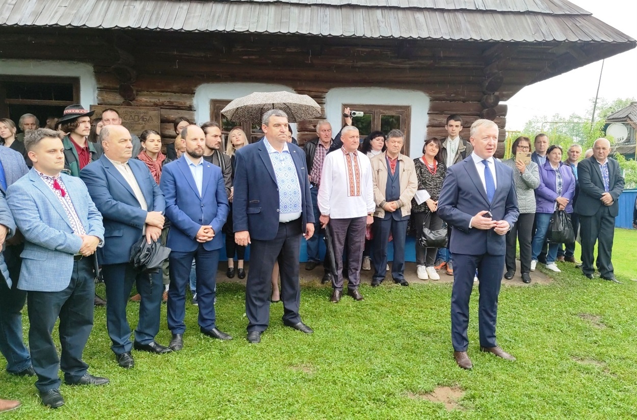 Виступив голова ОДА Сергій Осачук