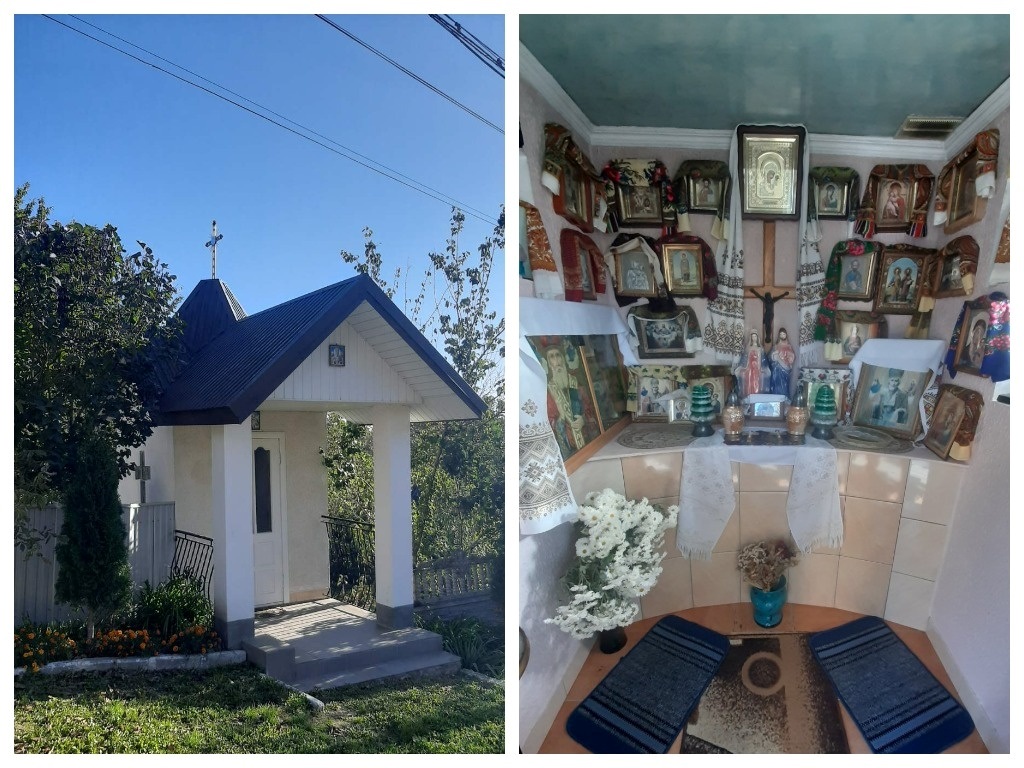 Капличка на вулиці Ольги Кобилянської, біля оселі родини Фурман. 