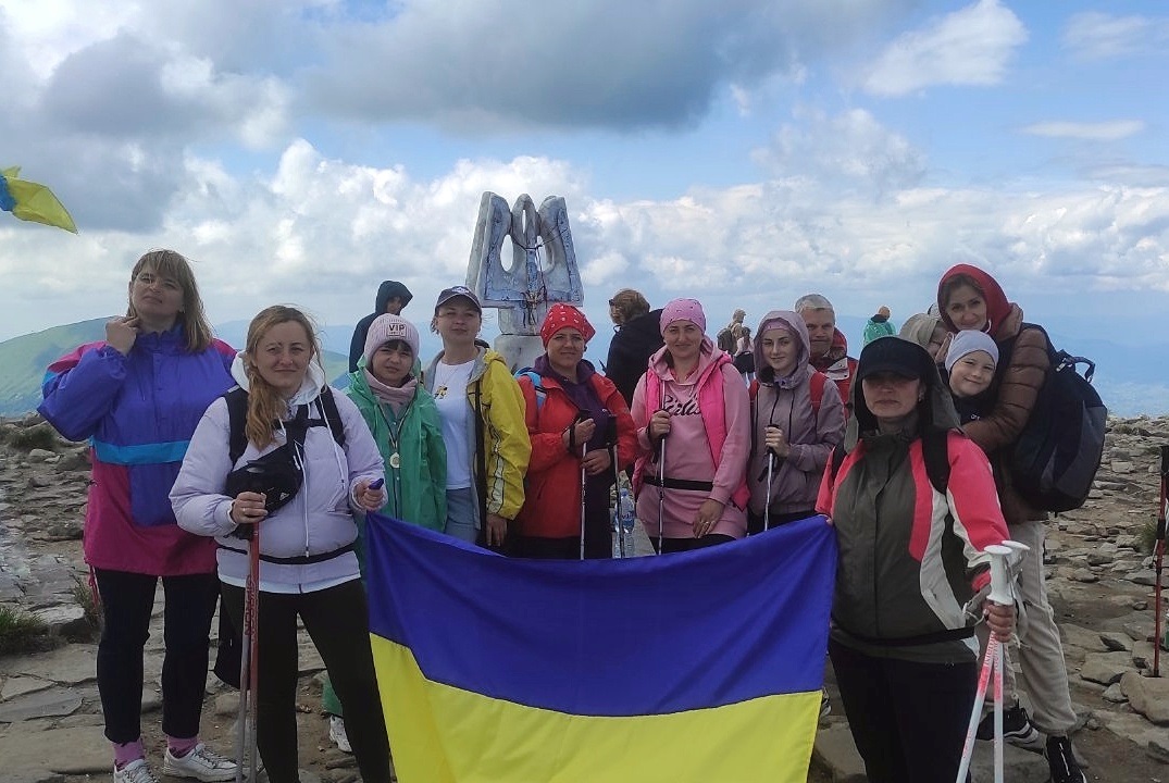 Фото з Говерли з архіву героїні.