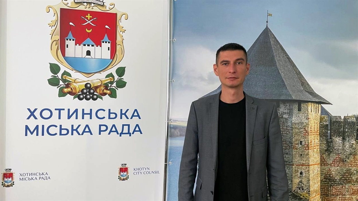  Данило Білецький, перший заступник Хотинського міського голови