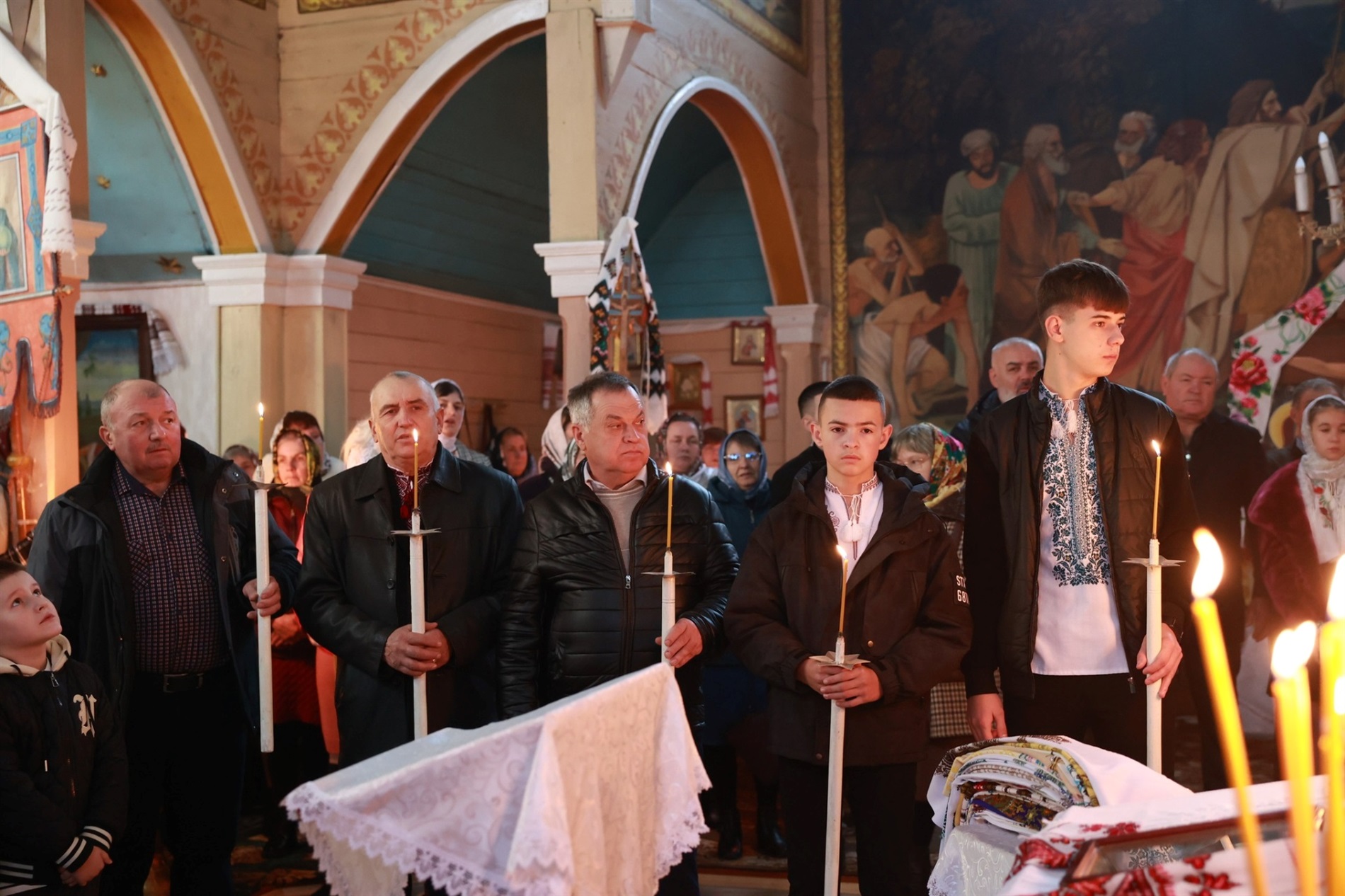 У селі Драчинці відбулось архієрейське богослужіння з нагоди престольного свята