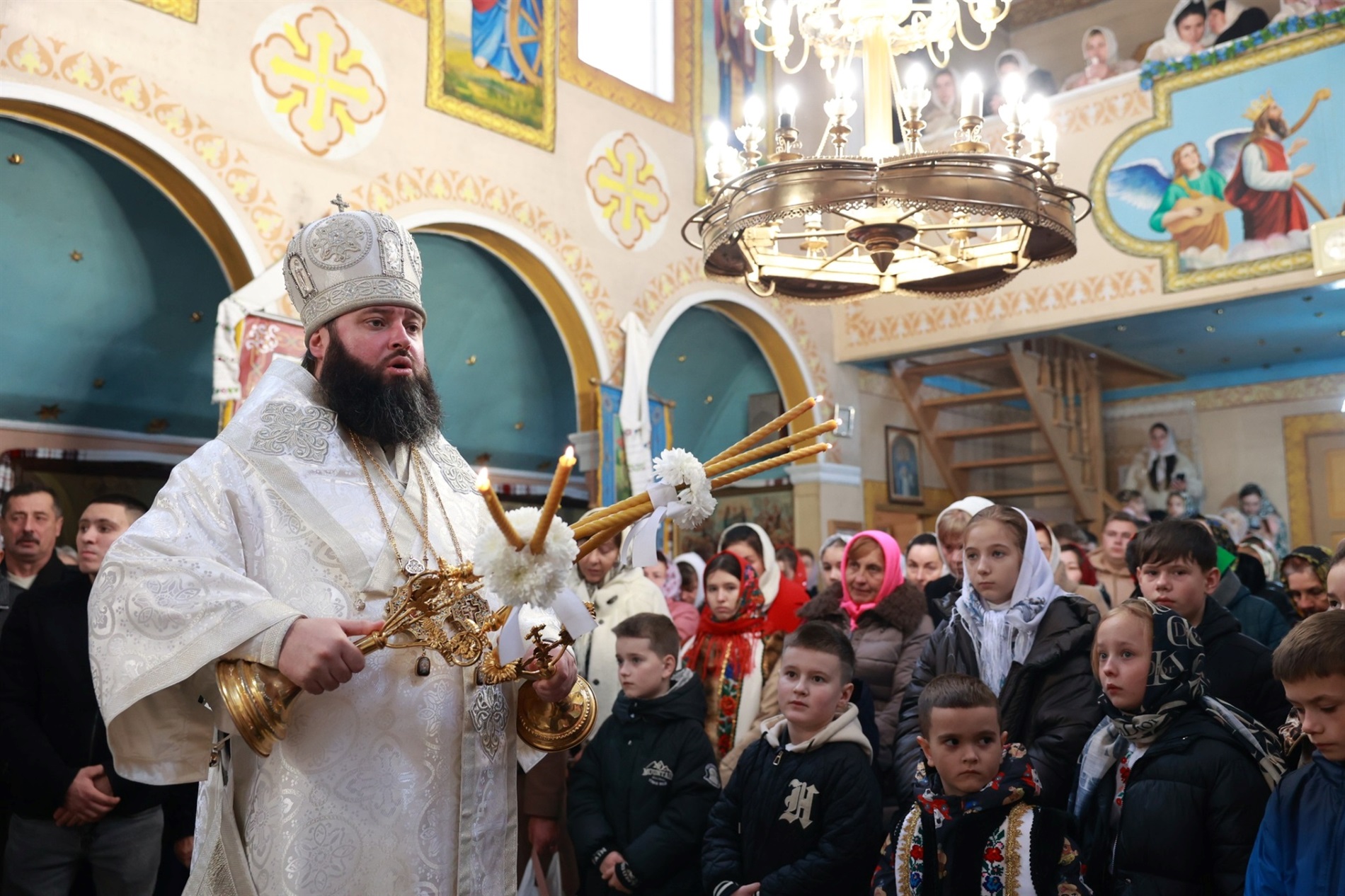 У селі Драчинці відбулось архієрейське богослужіння з нагоди престольного свята