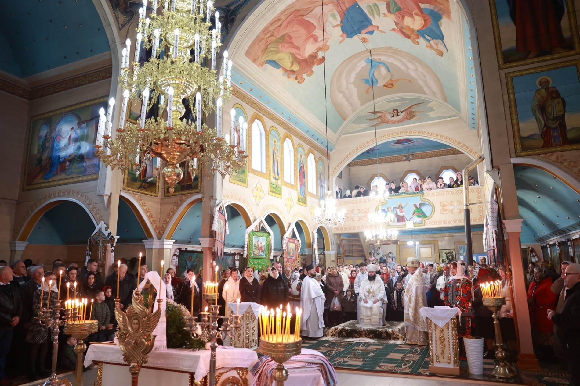 У селі Драчинці відбулось архієрейське богослужіння з нагоди престольного свята