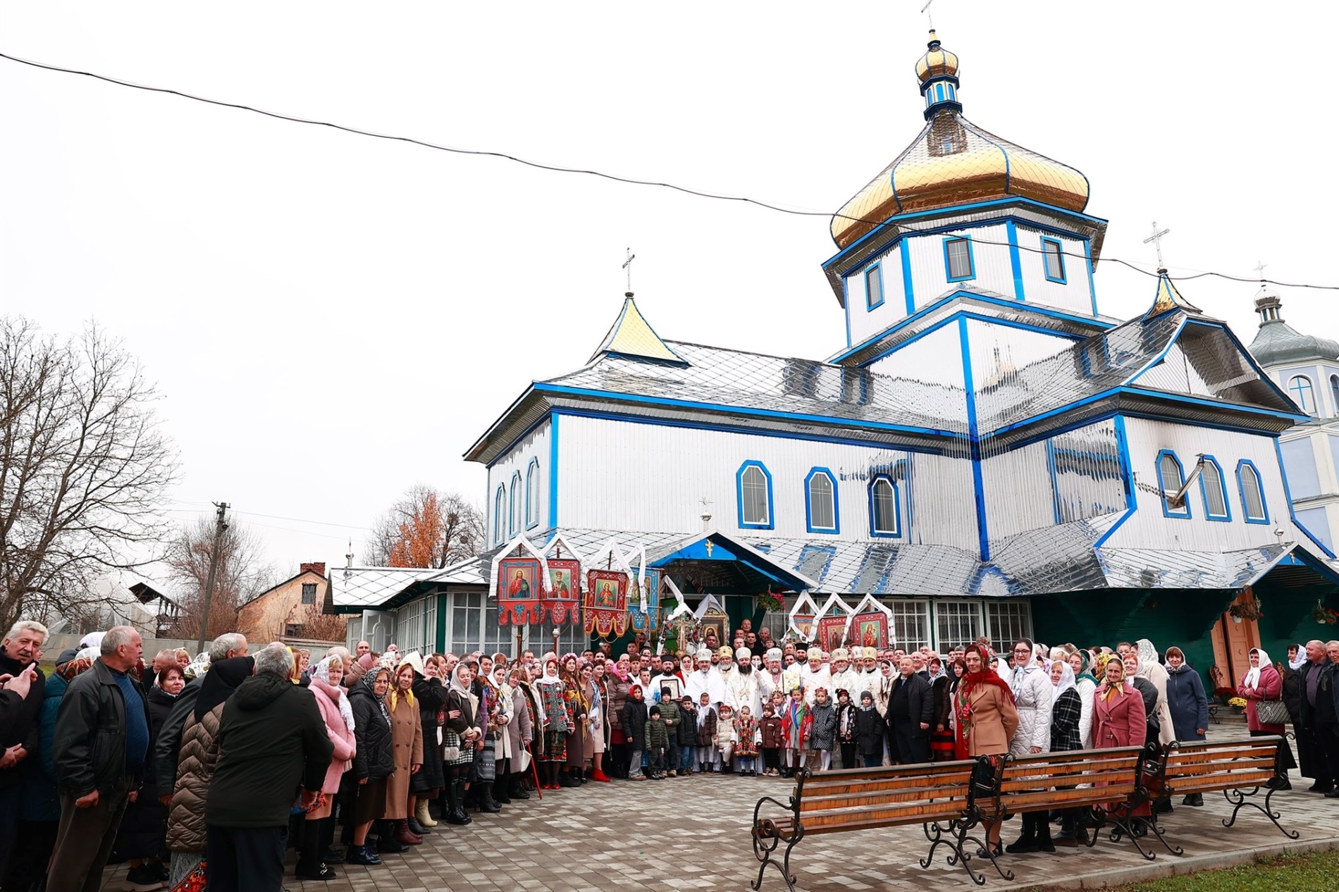 У селі Драчинці відбулось архієрейське богослужіння з нагоди престольного свята