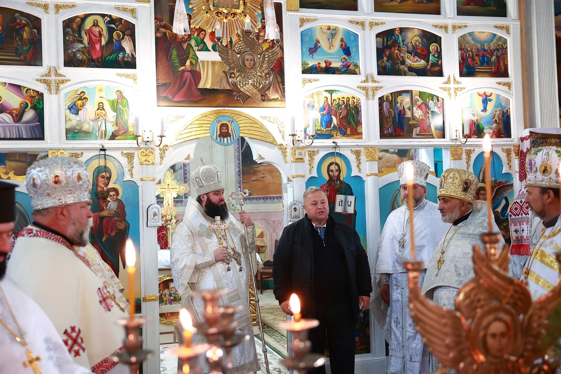 У селі Драчинці відбулось архієрейське богослужіння з нагоди престольного свята