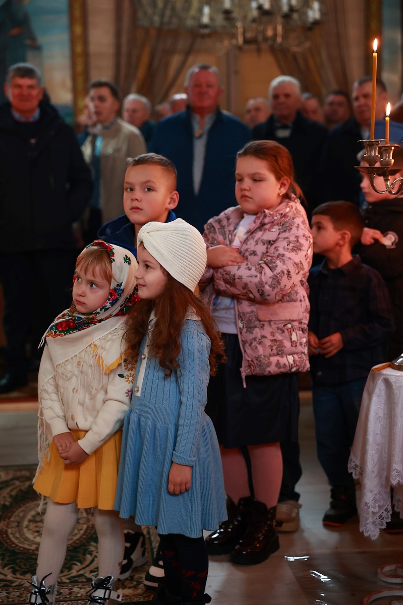У селі Драчинці відбулось архієрейське богослужіння з нагоди престольного свята