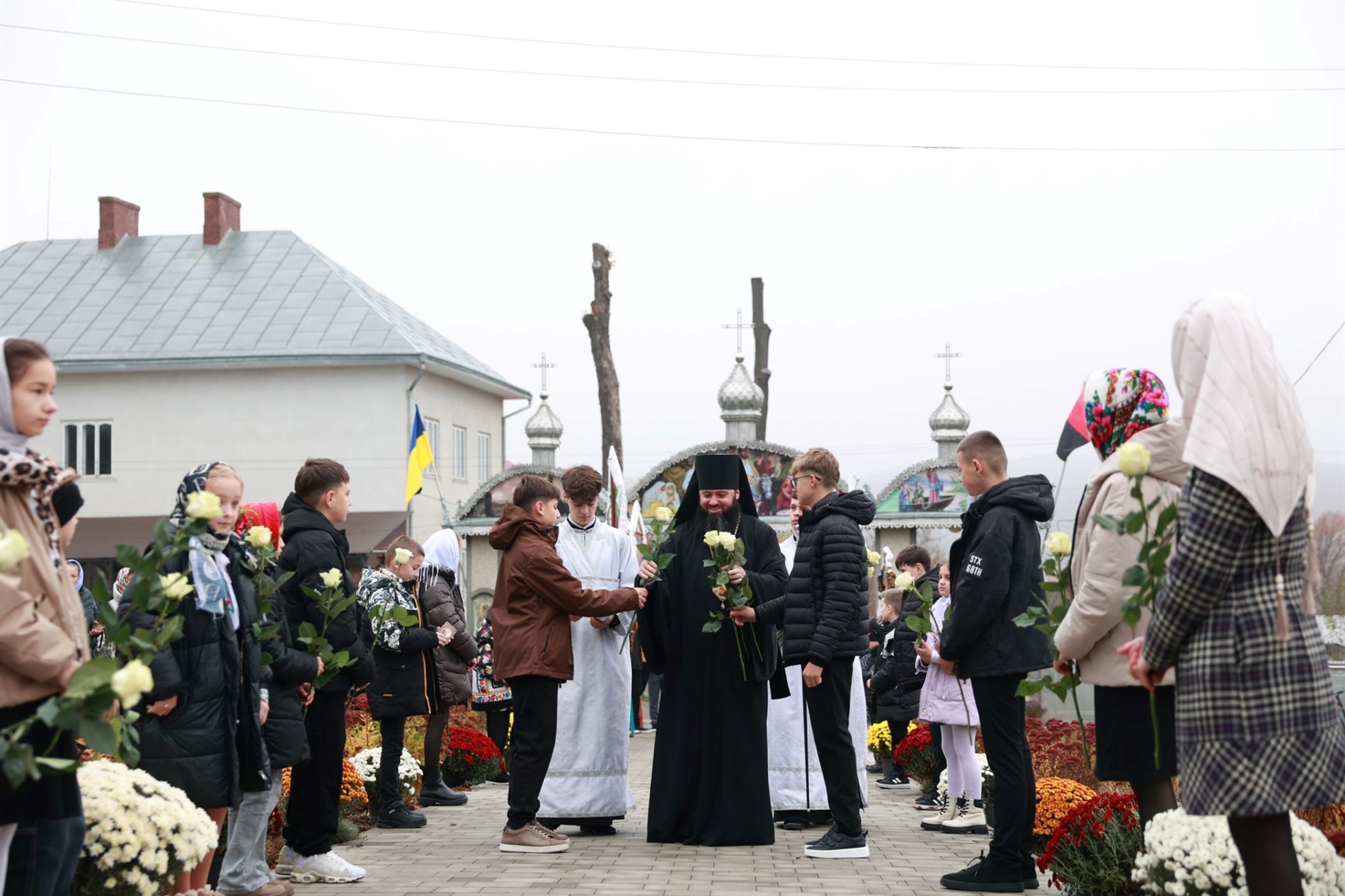 У селі Драчинці відбулось архієрейське богослужіння з нагоди престольного свята