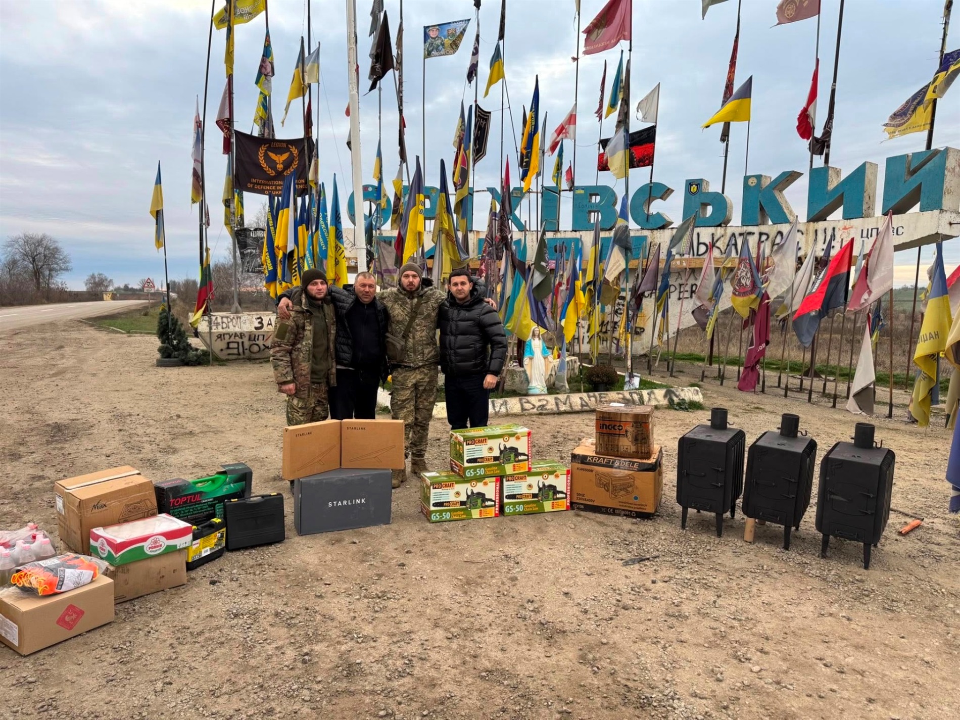 Максим Заремський вчерговий раз привіз допомогу нашим захисникам на Оріхівському напрямку